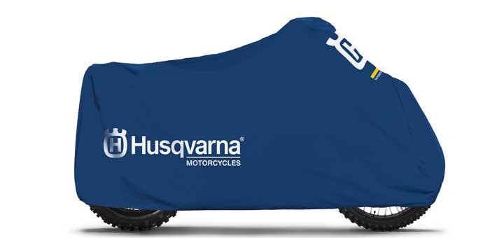 Novedad Husqvarna moto cubierta para lanzamiento