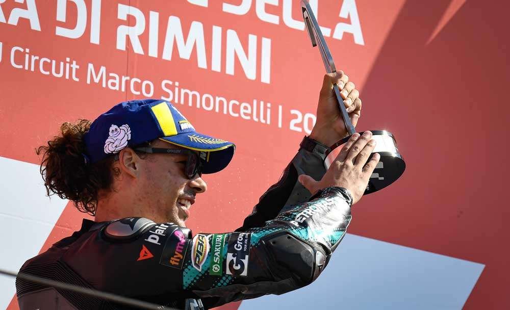 Morbidelli entra en el círculo de ganadores