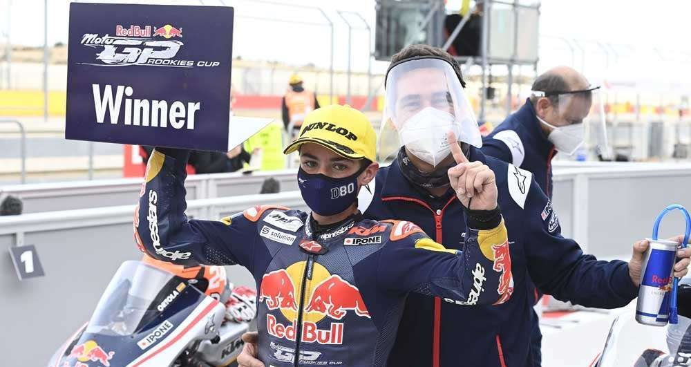 Final de infarto y primera victoria para David Alonso