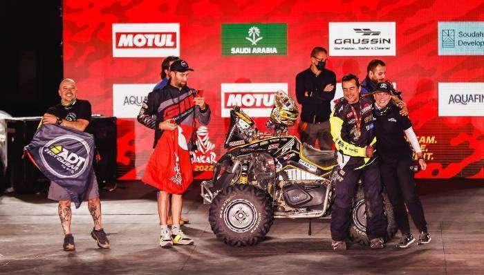 Robledo Podio Dakar 2022