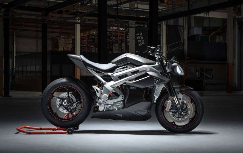 Triumph TE-1 a rodar se dijo