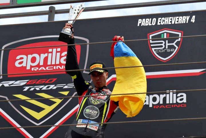 Podio colombiano en Vallelunga