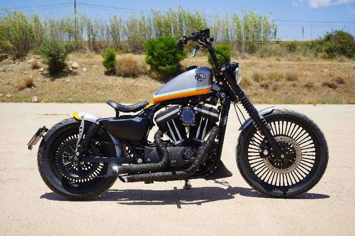 Harley Sportster Bobber Gulf