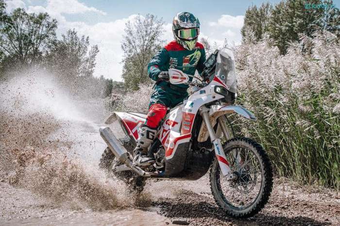 KOVE en el Dakar con su espíritu guerrero