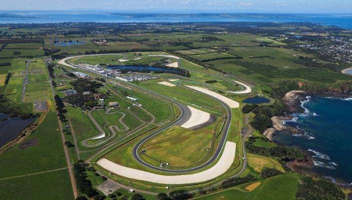 Semáforos en verde en Phillip Island