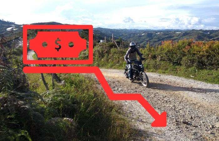 Sigue a la baja el mercado de motos