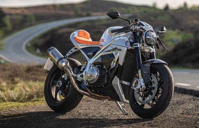 Norton V4CR Exclusividad y poder Café Racer
