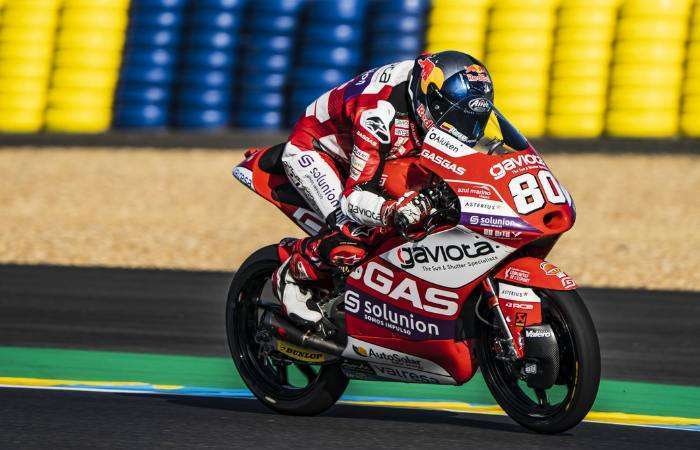 David vuelve a competir en moto3