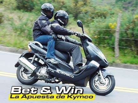 Bet & Win La Apuesta de Kymco