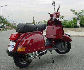 Vespa LML prueba de manejo