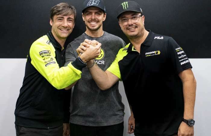 De no tener moto a correr con el VR46