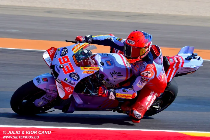 Marc Márquez vuelve a ganar y lo hace en Aragón