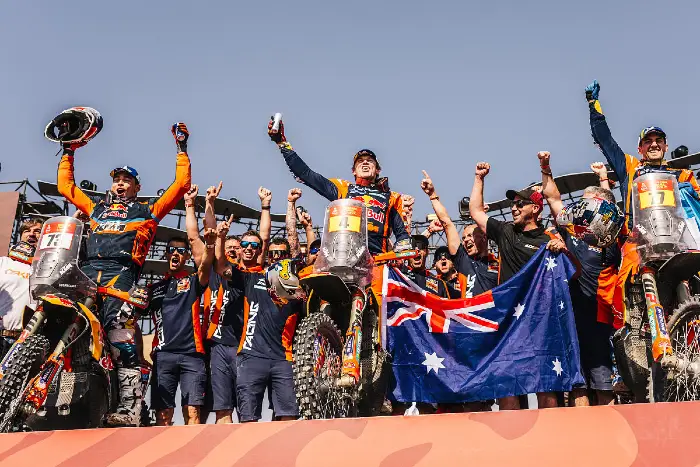 Michelin ganó el Dakar con KTM